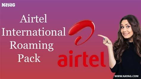 airtel international roaming pack postpaid.